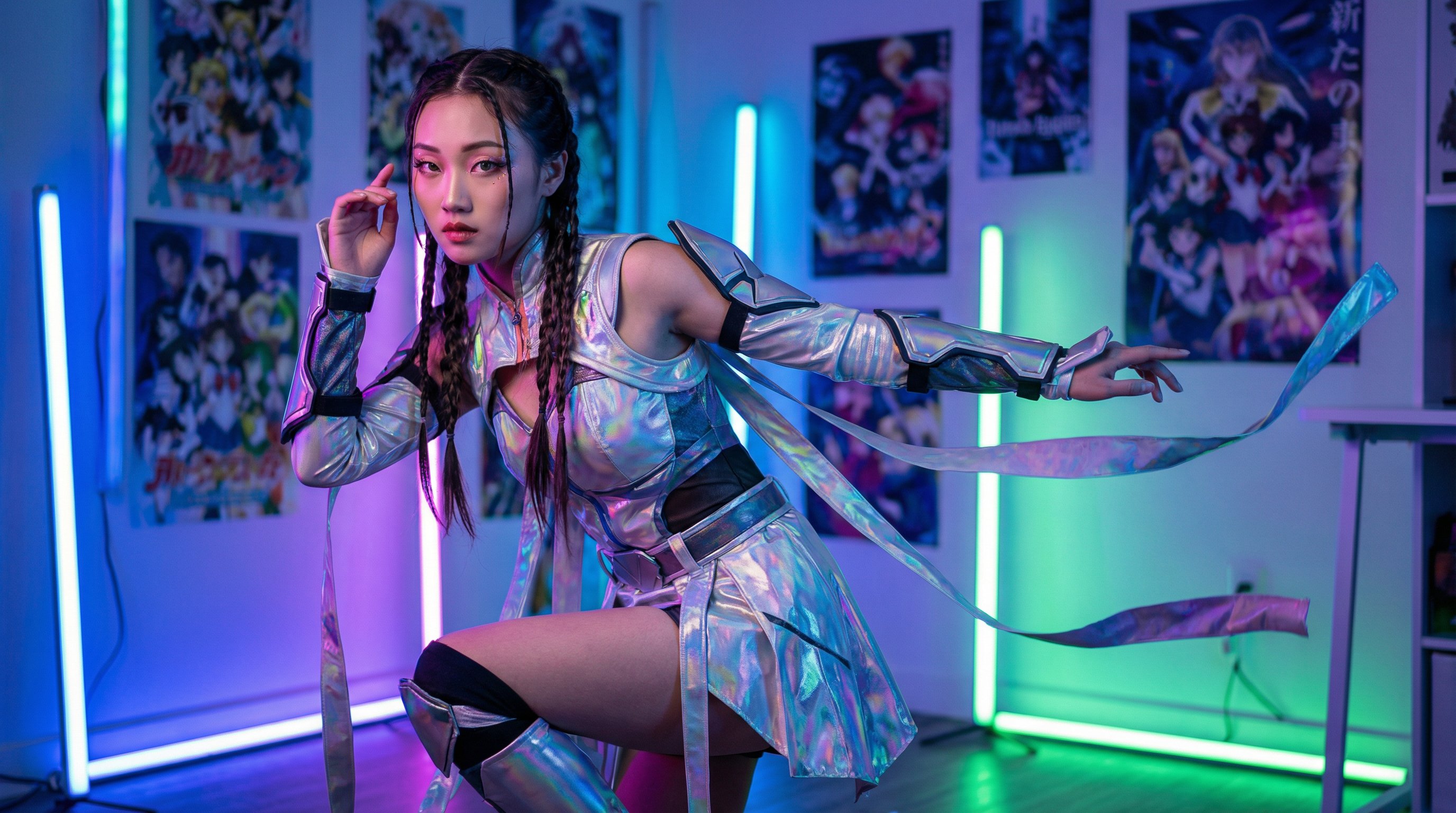 户外露出视频：cosplay角色扮演视频拍摄