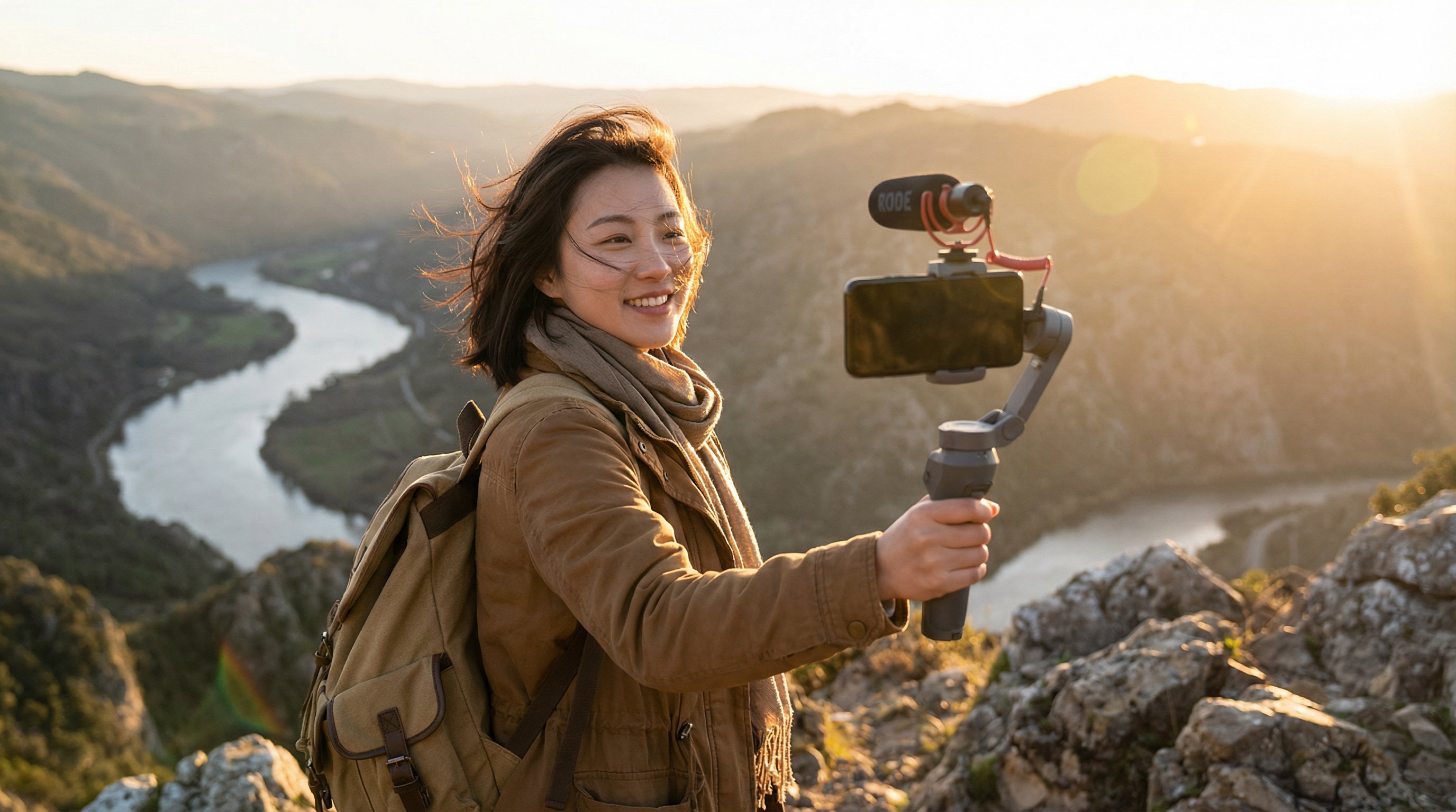 户外露出视频：户外旅拍vlog视频记录